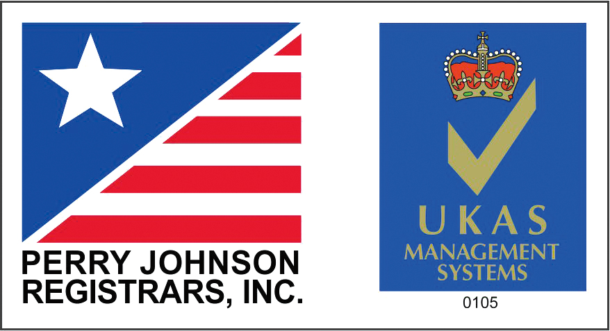 PERRY JOHNSON REGISTRARS,INC. LOGO