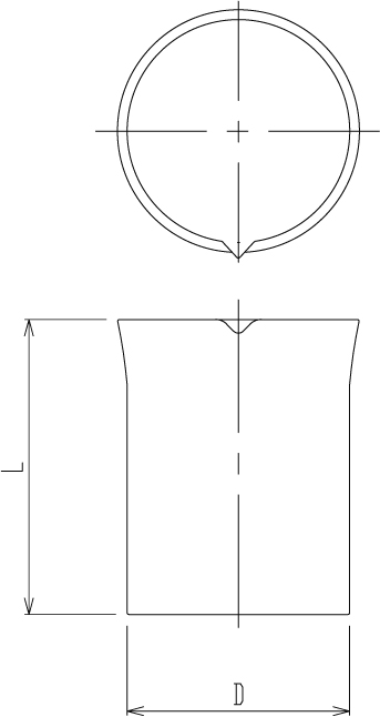 石英ビーカーのメイン画像