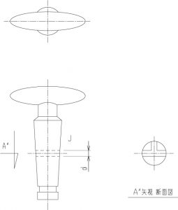 三方コック 閉止の画像