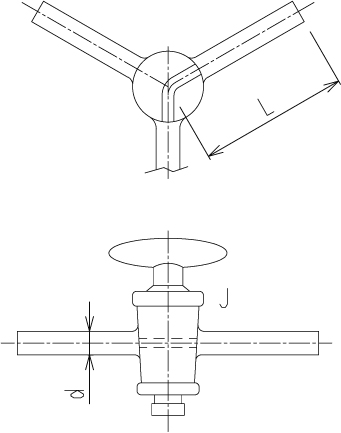 Y型三方コックのメイン画像