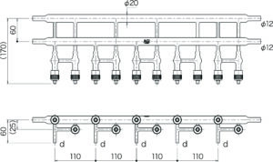 真空ライン(グリースレスバルブ仕様)の画像