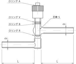 高真空グリースレスバルブ Y形(ストレートタイプ)の画像