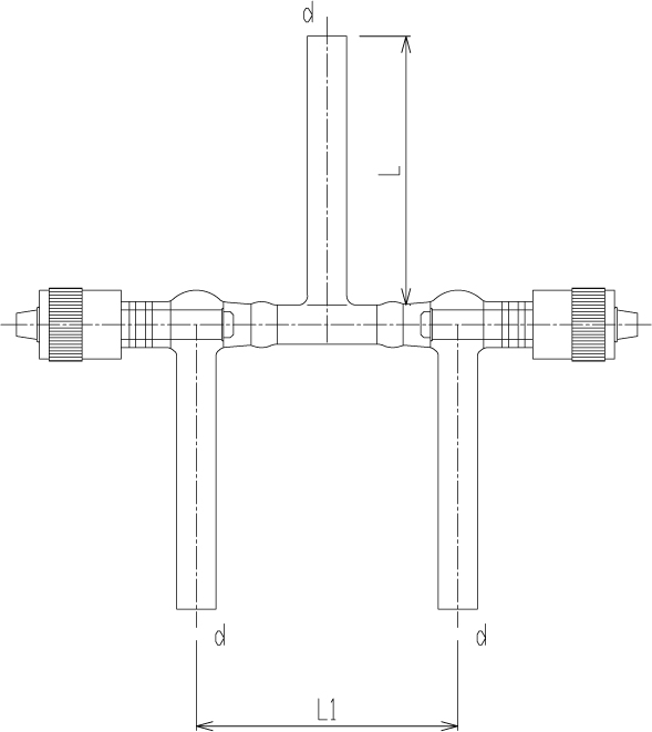 高真空グリースレスマルチバルブ Ⅰ型のメイン画像