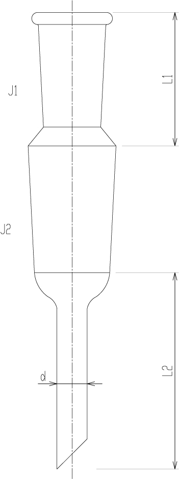 挿入管付縮小アダプターのメイン画像