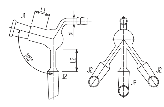 減圧用三又アダプターのメイン画像