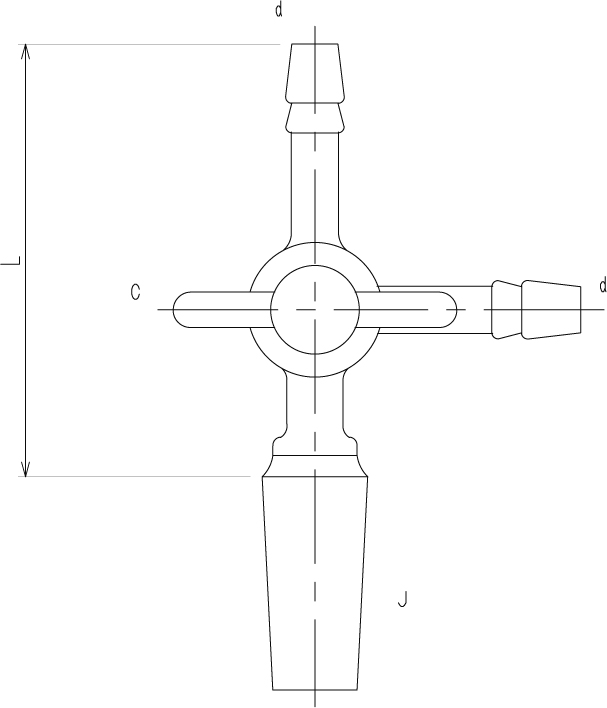 摺付三方コックⅠ型 オスのメイン画像