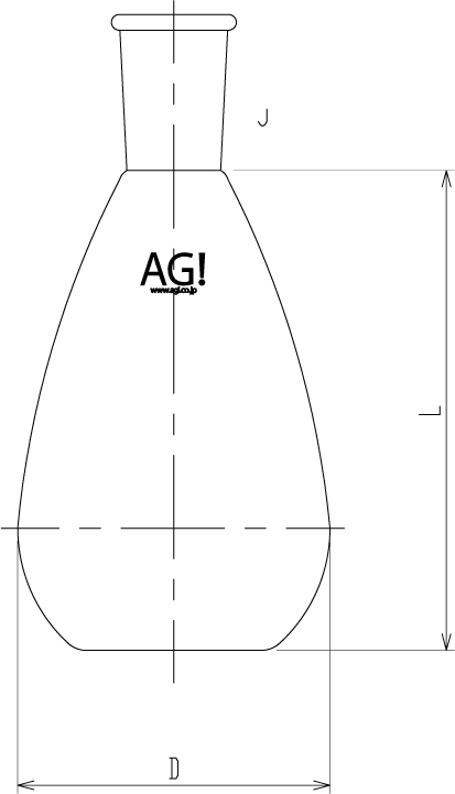 平底ナスフラスコのメイン画像