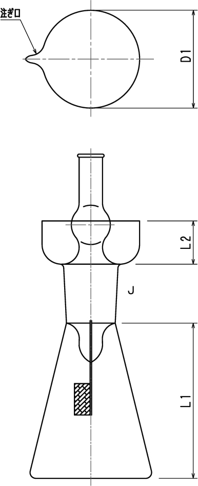 酸素フラスコのメイン画像