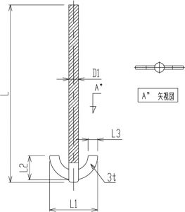 アンカー型撹拌棒の画像