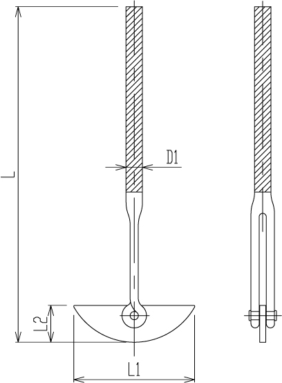 半月型撹拌棒のメイン画像