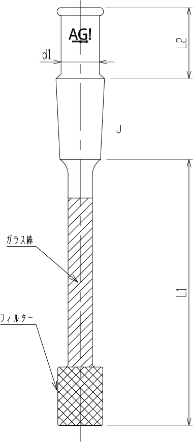 フィルター付突沸防止管のメイン画像