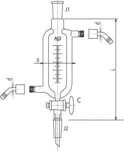 二重管式分留受器の画像