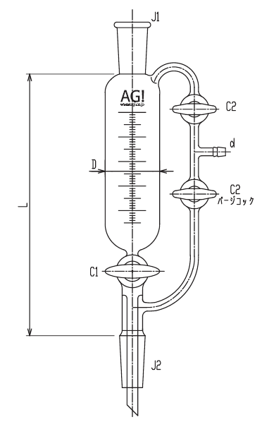 セミ・ミクロ ウィットマー分留受器のメイン画像