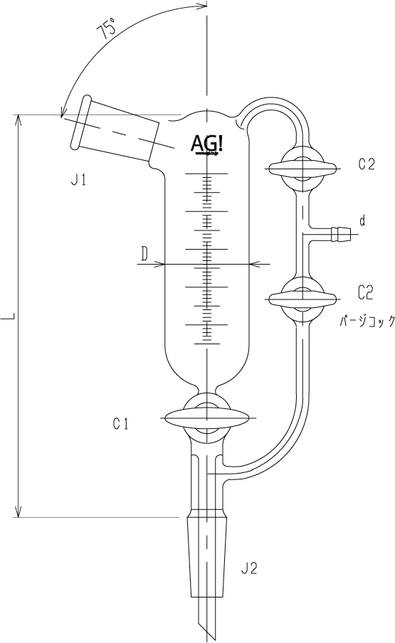 上部枝変則形ウィットマー分留受器のメイン画像