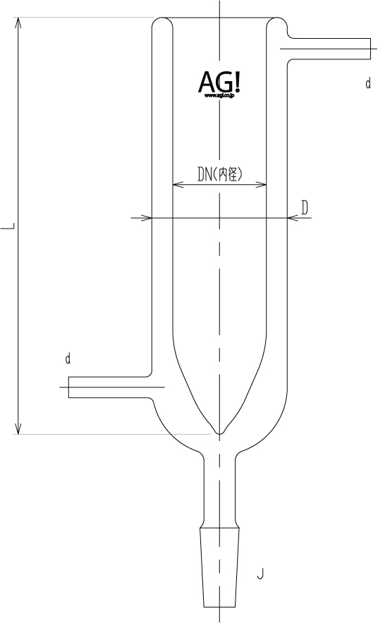 円筒型凝縮トラップのメイン画像
