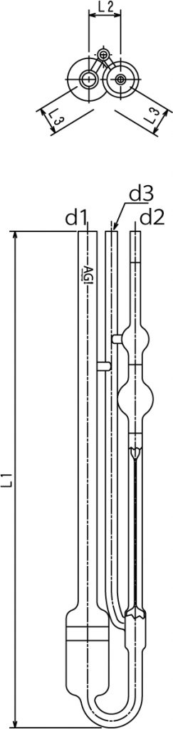 ウベローデ粘度計のメイン画像