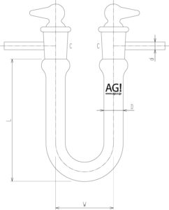 U字カルシウム管の画像