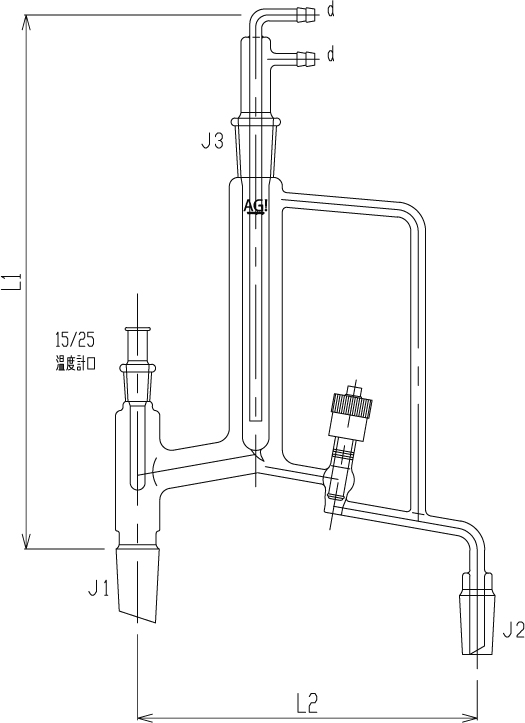 グリースレスバルブ付手動還流器のメイン画像