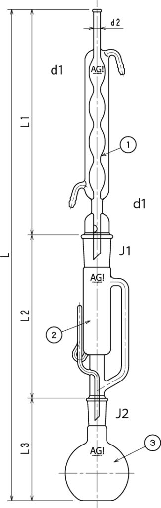 ソックスレー抽出装置　Bのメイン画像