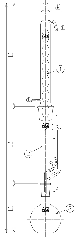 ソックスレー抽出装置のメイン画像