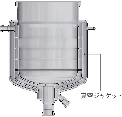 媒体バッフル付 三重管の画像